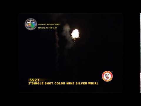 SS21 - 2 INCH SINGLE SHOT - WIZARD FIREWORKS