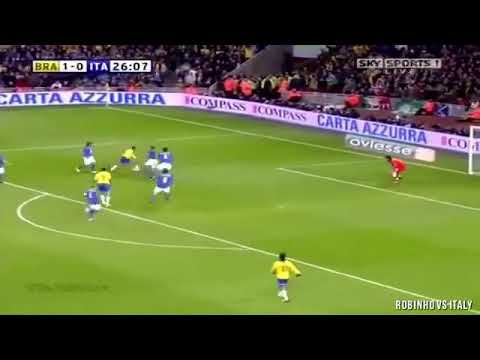 Robinho vs italy goal