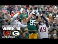 Chicago Bears Vs Green Bay Packers Game Highlights NFL 2024 Season Week 18