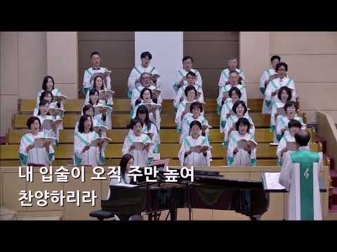 25/05/25 부평동부교회 주일오전예배 찬양 "주의 은혜 감사해" - 할렐루야 찬양대 & 셀라 챔버