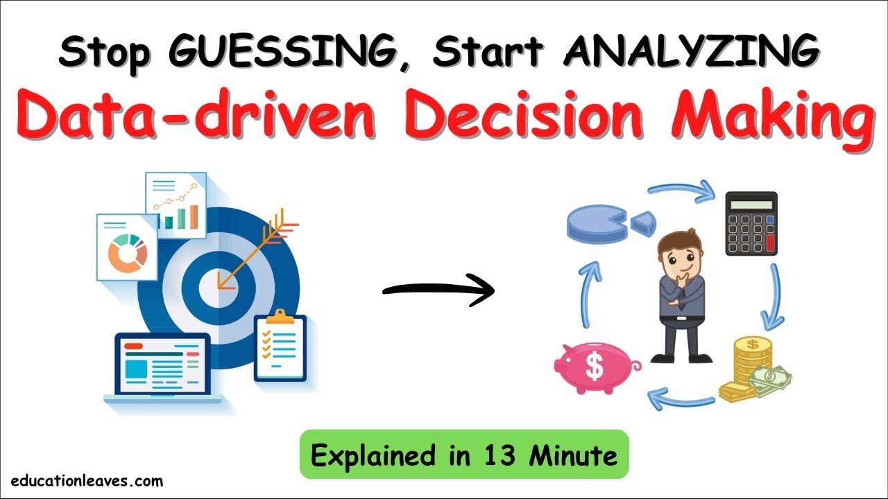 What is Data-driven decision making? 6 key steps, Importance, Tools & Techniques #decisionmaking