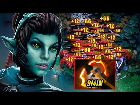 9Mins Battle Fury Phantom Assassin 41Kills One Shot Desolator + Abyssal Blade Builds