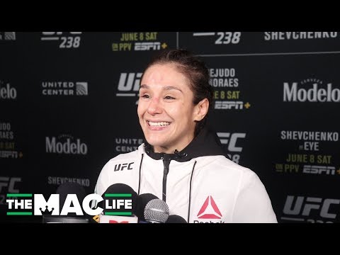 Alexa Grasso talks UFC 238 win over Karolina Kowalkiewicz