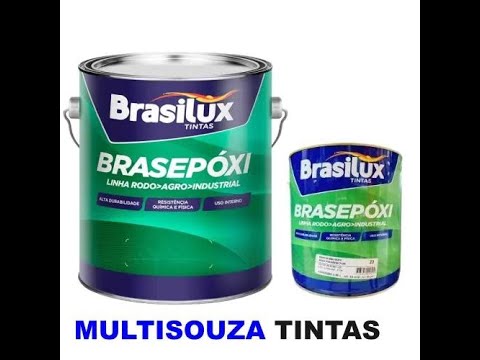 Tinta Epóxi Poliamida Plus A+B Brasilux, Cuiabá, Rondonópolis, Sinop, Primavera, Sorriso, Sapezal MT