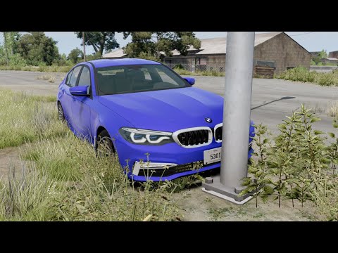 Loss of Control Car Crashes 59 - BeamNG Drive