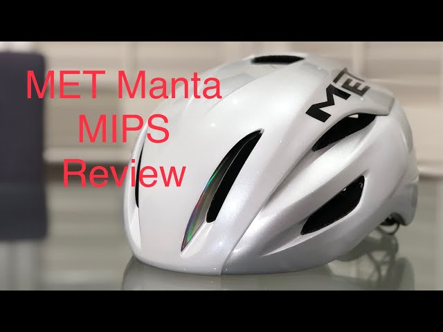 Видео Шлем MET Manta MIPS (Black Red Metallic matt/glossy)