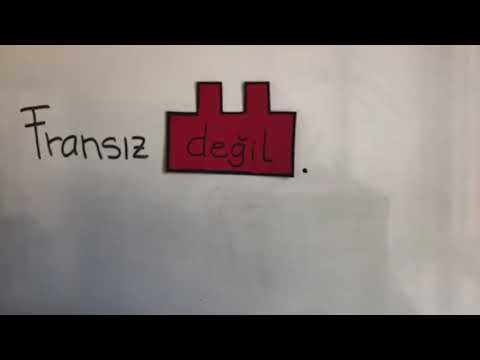 How do I negate the verb "sein" in Turkish? - Turkish Grammar