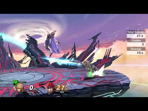 Shulk SSBU UAir1 Follow Ups (Hidden Thorn)
