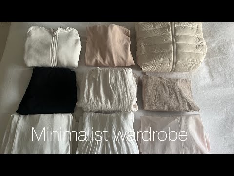 My minimalist wardrobe tour & tips for a minimal wardrobe