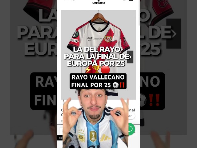 Vídeo relacionado con Umbro Rayo Vallecano 23/24 Away Short Sleeve T-Shirt (FR/ES, Letras, XL, Regular, Regular)