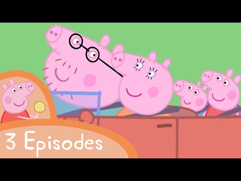 Peppa Pig - The family car compilation (3 episodes)