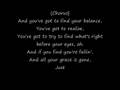 Finger Eleven Song+Lyrics Falling on