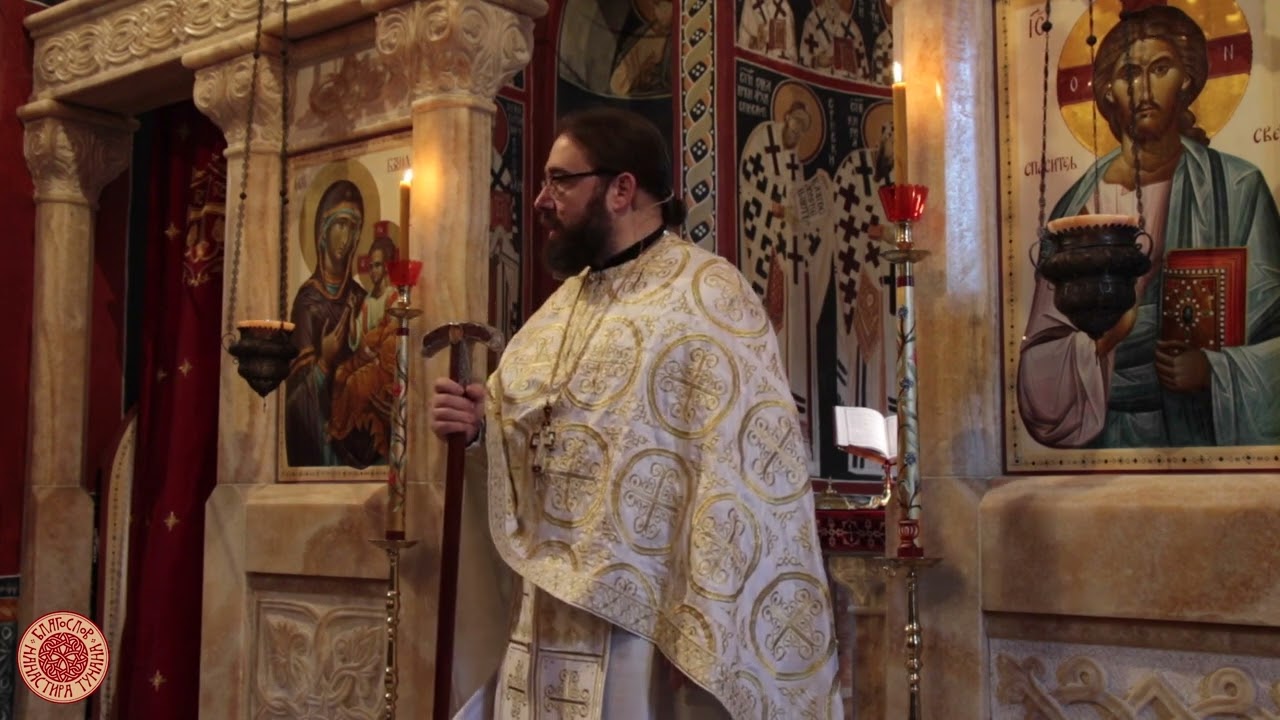 Беседа архимандрита Димитрија у 29. Недељу по Духовима (2023.)