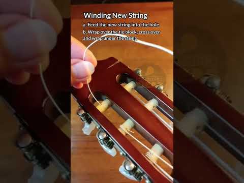How to String A Classical Guitar?