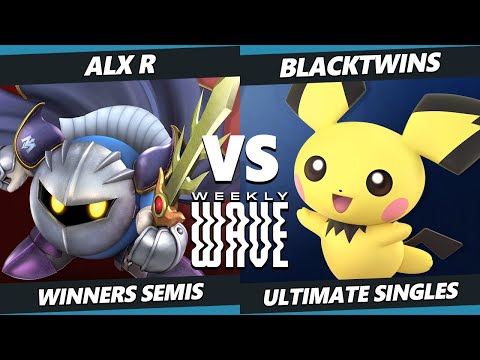 Weekly Wave 29 Winners Semis - ALX R (Meta Knight) Vs. Blacktwins (Pichu, Mario) SSBU Ultimate
