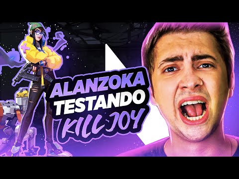 🔥 ALANZOKA TESTANDO a KILLJOY no VALORANT