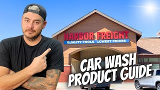 Car Detailing Products at HARBOR FREIGHT! - Everything you n