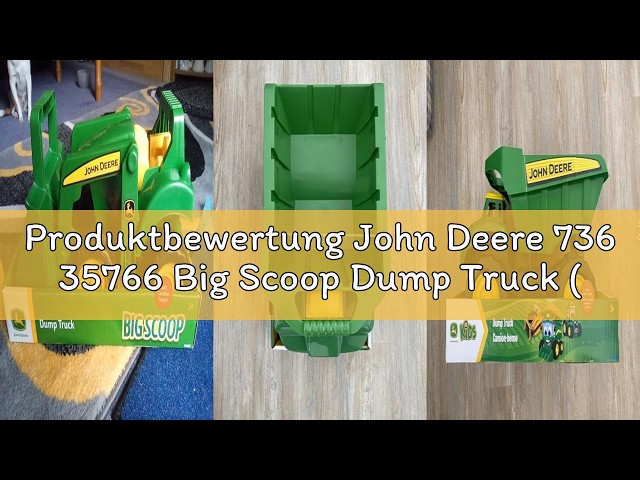 Vídeo relacionado con John Deere 736 35766 Big Scoop Dump Truck (Was 42928), Green