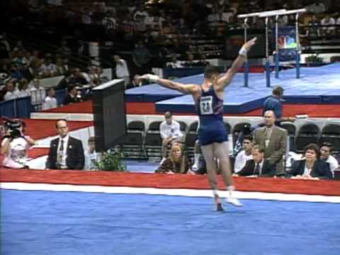 Blaine Wilson - Floor Exercise - 1996 Olympic Trials - Men - Day 2