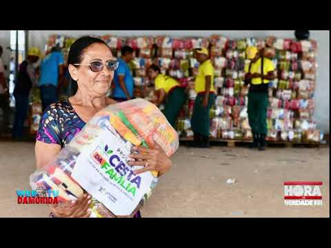 GOVERNO DE RORAIMA INICIA ENTREGA DE CESTAS BÁSICAS EM NORMANDIA E PACARAIMA NESTA SEMANA.