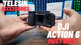 Dji action 6 must have Accessories from Telesin