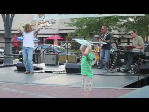 Air-Guitar Kid with the Randy Brock Band ... ''Love Struck Baby''.
