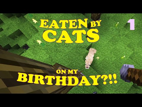 CHASED UP A TREE BY COUGARS (Emotional!) | Terrafirmacraft Reditus 2 #1