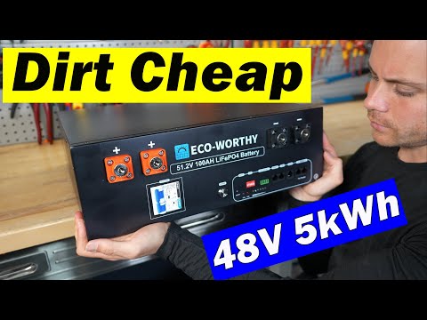 MFUZOP Hybrid Inverter 48V, 5500W Pure Sine Wave Hybrid Solar Inverter Charger, 48V DC to 120V AC Built-in 100A MPPT Controller, Off-Grid Backup Power for Home RV Truck Solar Energy Storage System video review thumbnail