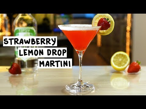 Strawberry Lemon Drop Martini