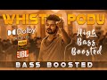 Whistle Podu Bass Boosted GOAT Thalapathy Vijay Venkat Prabhu Yuvan Nxt Lvl Bass