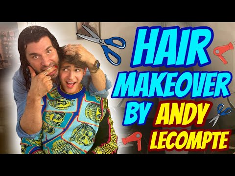 Getting a HAIR MAKEOVER by Andy LeCompte