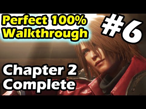 Crisis Core Final Fantasy 7 Reunion 100% Walkthrough Part 6 Chapter 2 Complete
