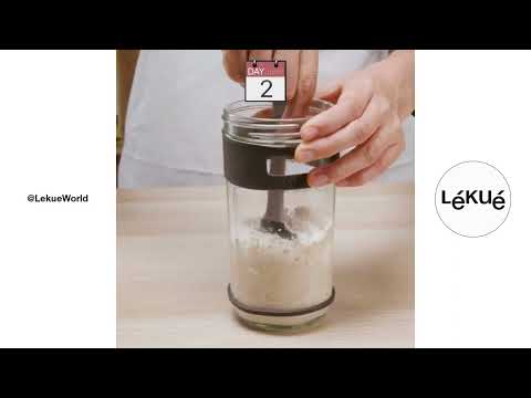 How to prepare your own sourdough - Sourdough Starter Set  | Recipes with Lékué