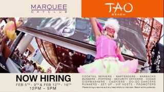 Marquee Dayclub Hiring 2013