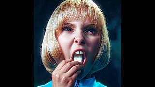 🫐 Violet’s Big Chew: From Gum Girl to Giant Blueberry 🍬👧🍽️ #edit #shorts