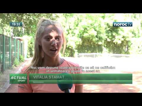 Daniela Ciobanu și Vitalia Stamat, pregătite de Fed Cup 2017