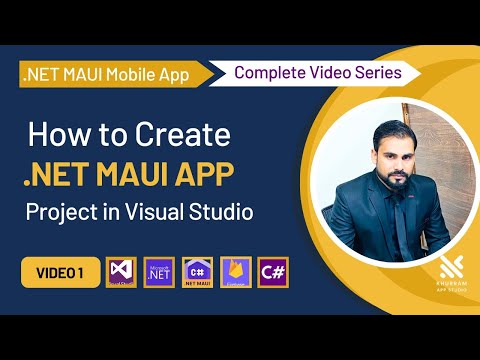 Create Your First App & Run on Windows & Android | .NET MAUI Tutorial Series for Beginners