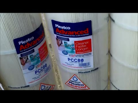 Pleatco Advanced Pool and Spa Cartridge Filter - Test & Review Video