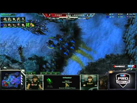 (HD544) First vs Leenock - PvZ - Final G5 - Starcraft 2 Replay [FR]