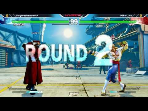 WNF SFV - Off Season 2.2 - Dogteeth (M.Bison) vs Mike L Na (Vega)