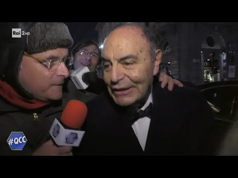 Enrico Lucci alla prima della Scala di Milano - Quelli che il calcio 08/12/2019