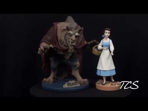 WDCC Disney Classics Beauty And The Beast Maquette