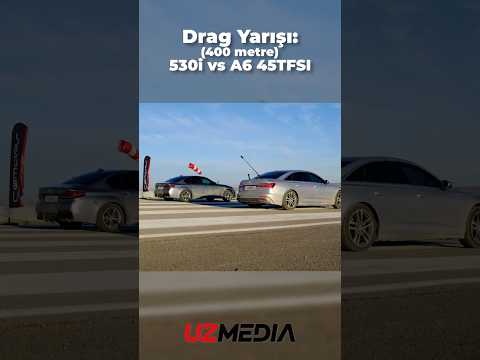 DRAG YARIŞI: A6 45TFSI vs 530i | Audi A6 vs BMW 530i
