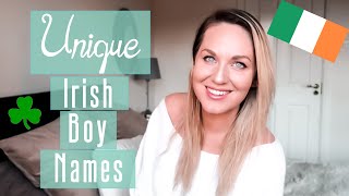 Unique Irish Boy Names with Pronunciation