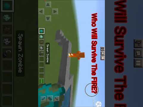 What Minecraft Mob Will Survive The Fire? 🔥🔥🔥