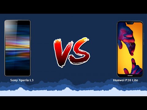 Sony Xperia L3 vs Huawei P20 Lite   - Phone battle!