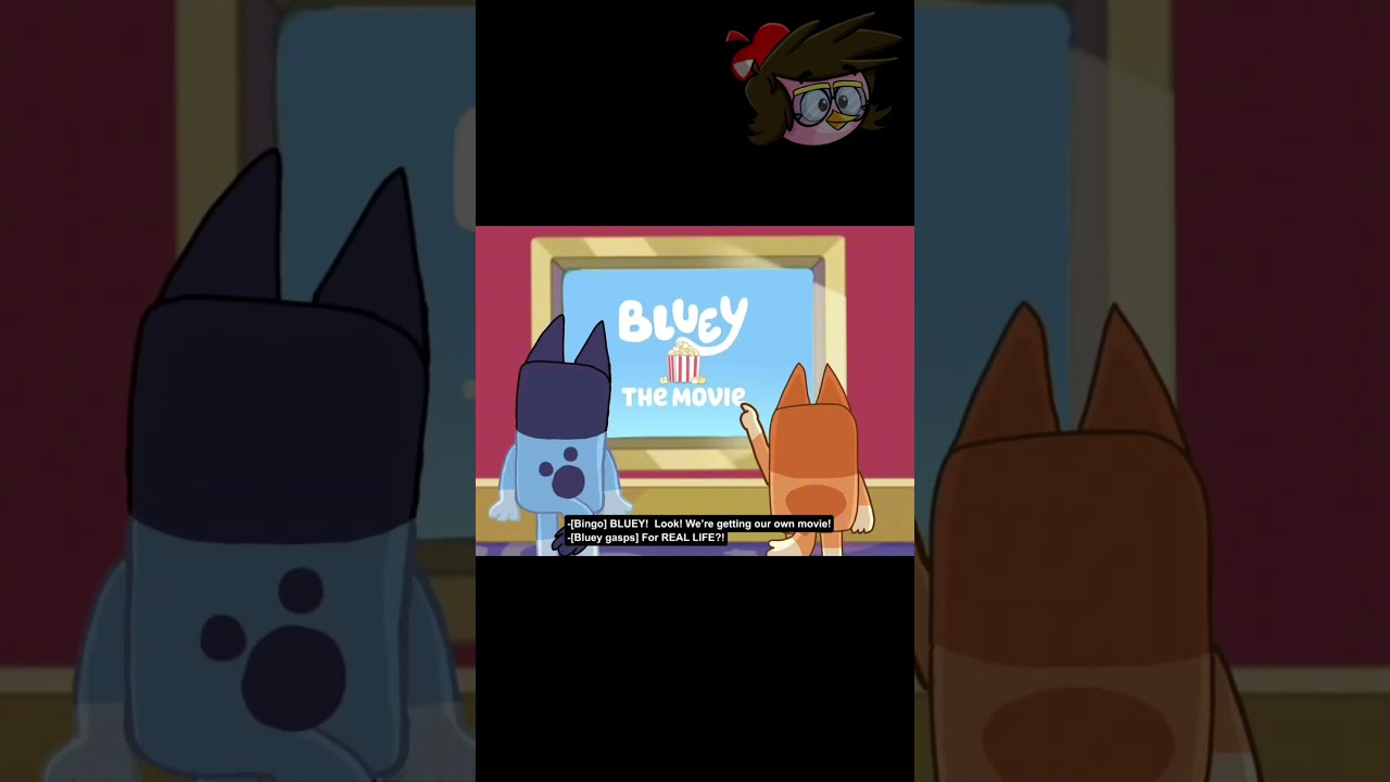 BLUEY: THE MOVIE (2027) HYPE ART | Art Voiceovers | Tiffany Fisher Artist #shorts