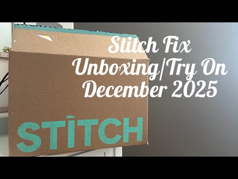 Stitch Fix Unboxing/Try On December 2025 (8 Cozy Winter Items!🥰❤️💕🎄 PLUS $25 Referral Link👍🏻)