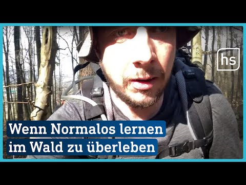 3 Tage im Wald! Überleben in der Wildnis (1/7) | hessenschau