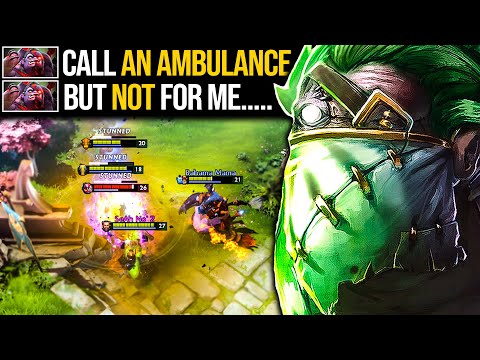 INTENSE GAME!!! CARRY PUDGE EPIC 30KILLS - SUPER TANK | Pudge Official